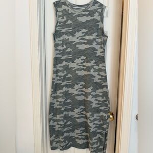 Camouflage Sleeveless Dress